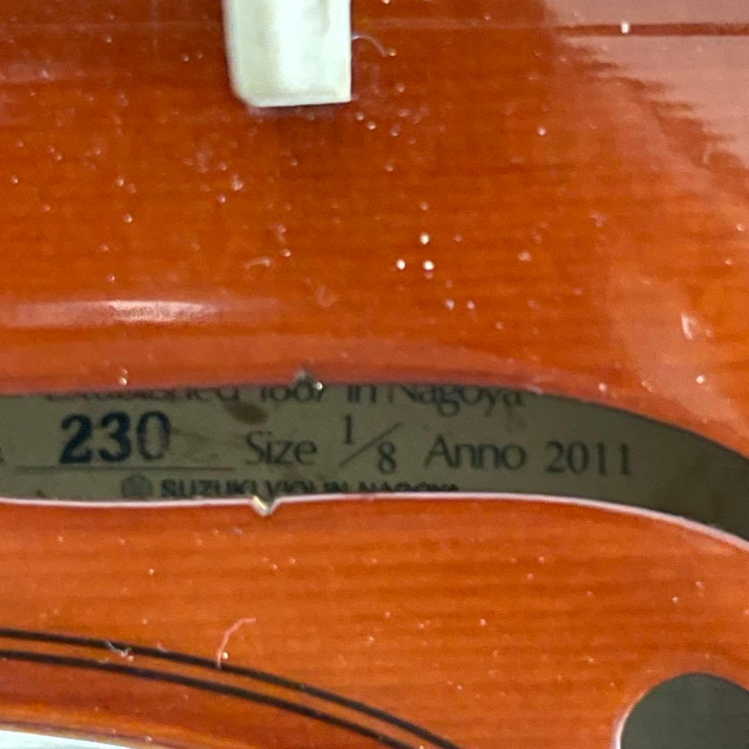 ★現状品★ SUZUKI No. 230 バイオリン 1/8 ケース付