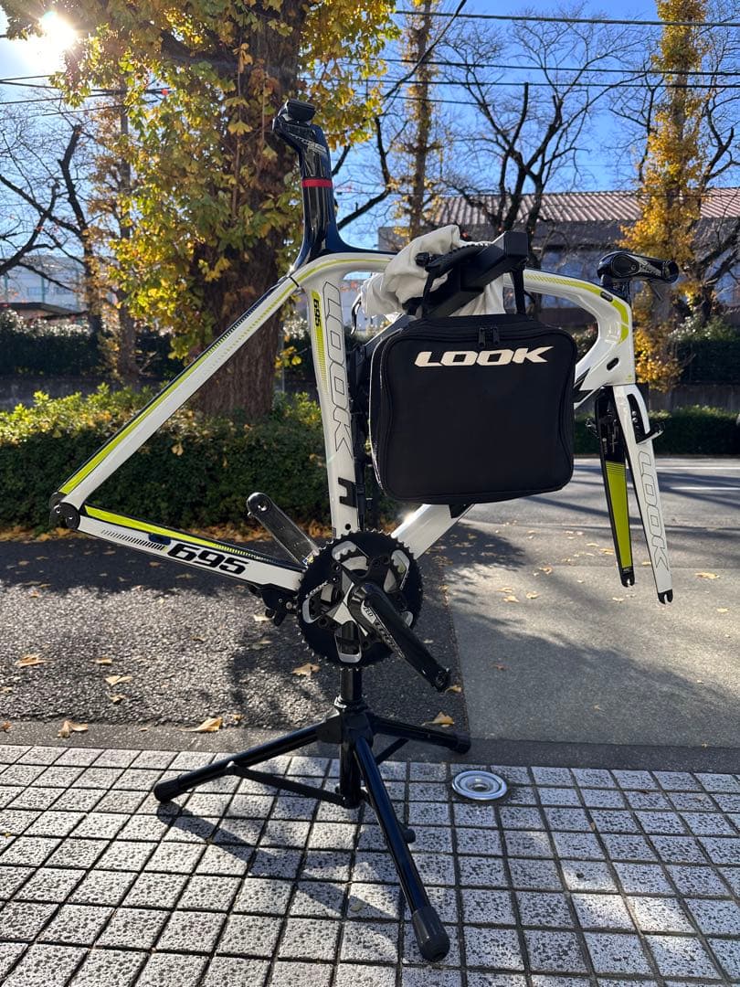 直取り18ok look695 Aerolight ルック フレームセット m