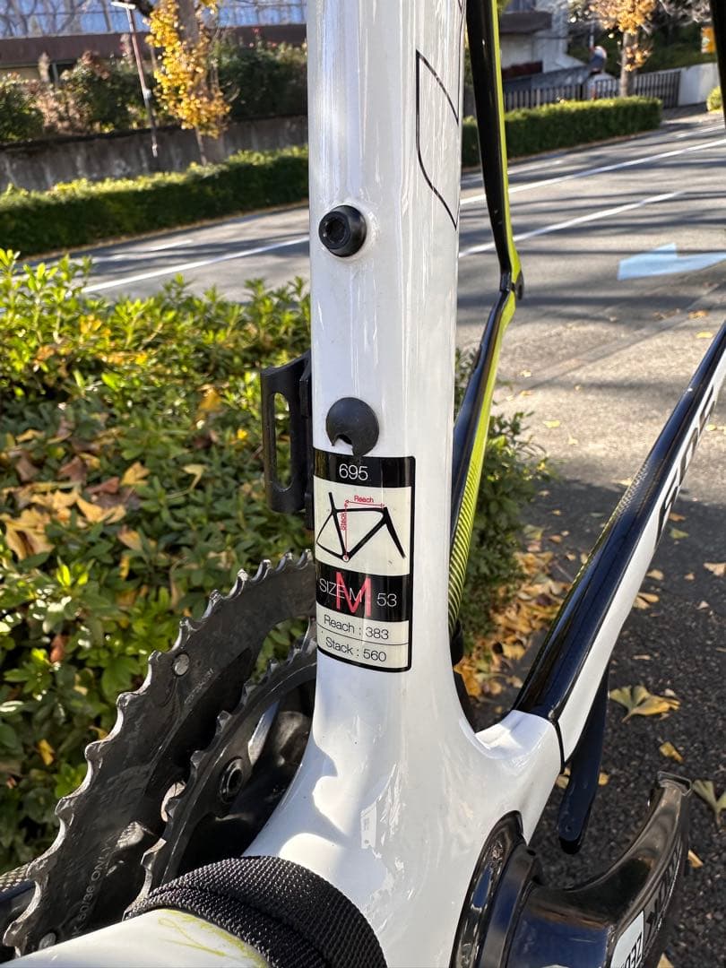 直取り18ok look695 Aerolight ルック フレームセット m