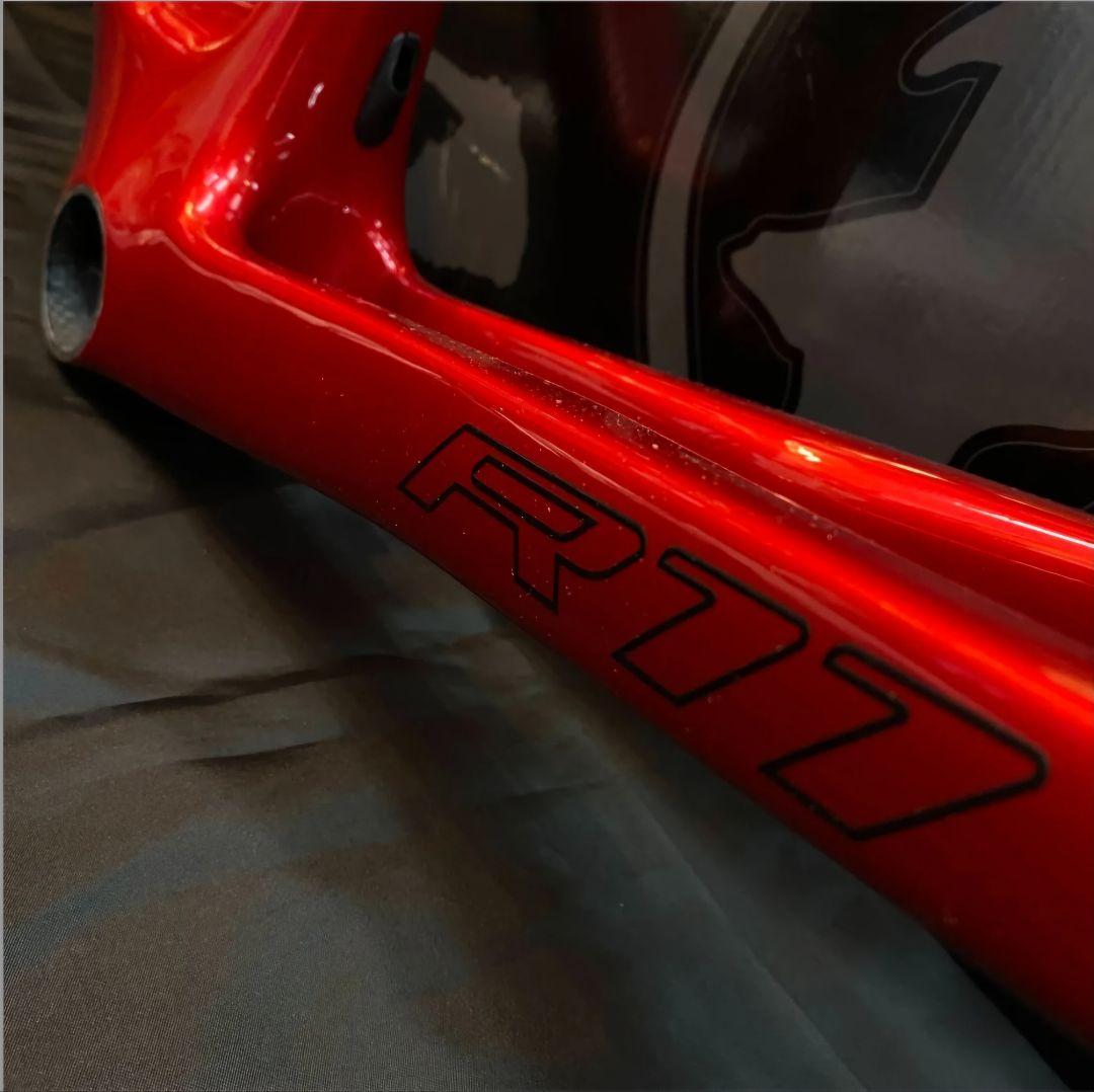 ヨーレオ　R11DB SL フレームセット（ハンドル無し） ルビーレッド