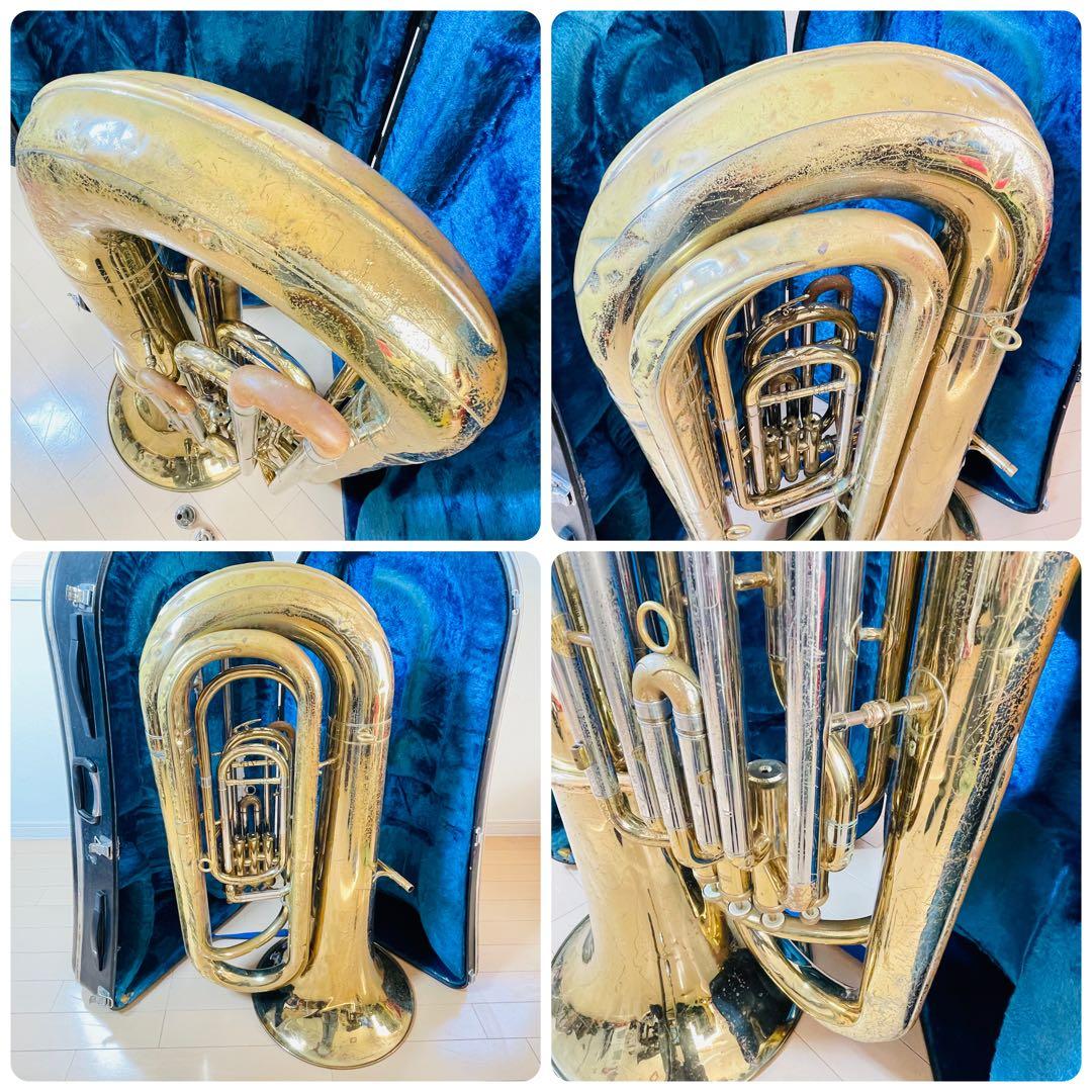 YAMAHA ヤマハ YBB-321 チューバ ハードケース付 動作未確認