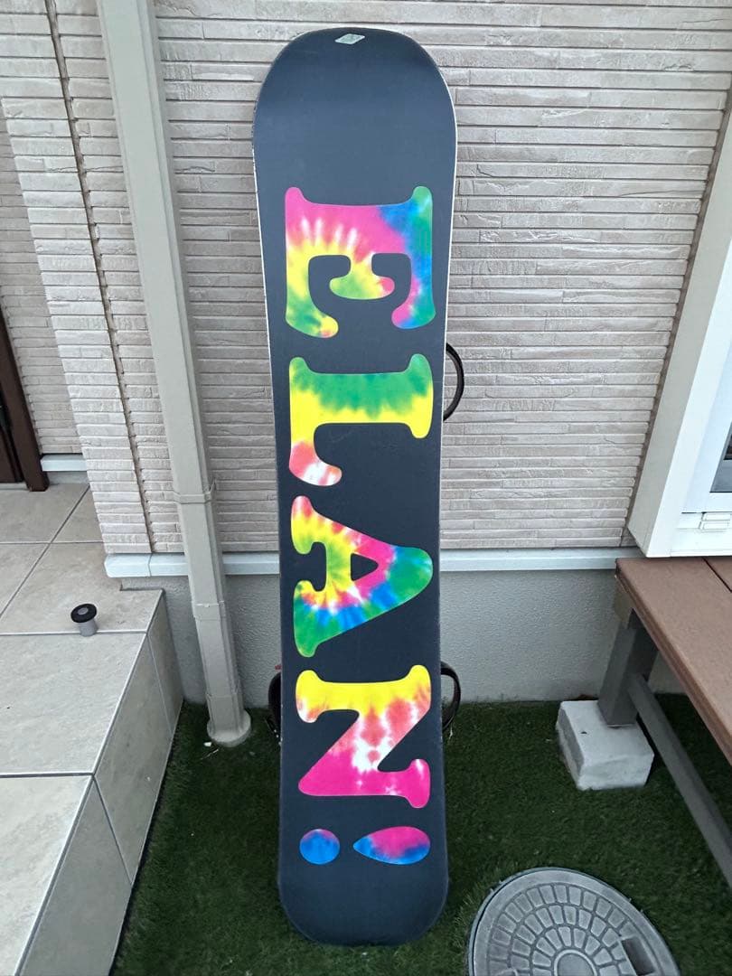 スノーボード板+swivelビンディング　2点セット　レディース用