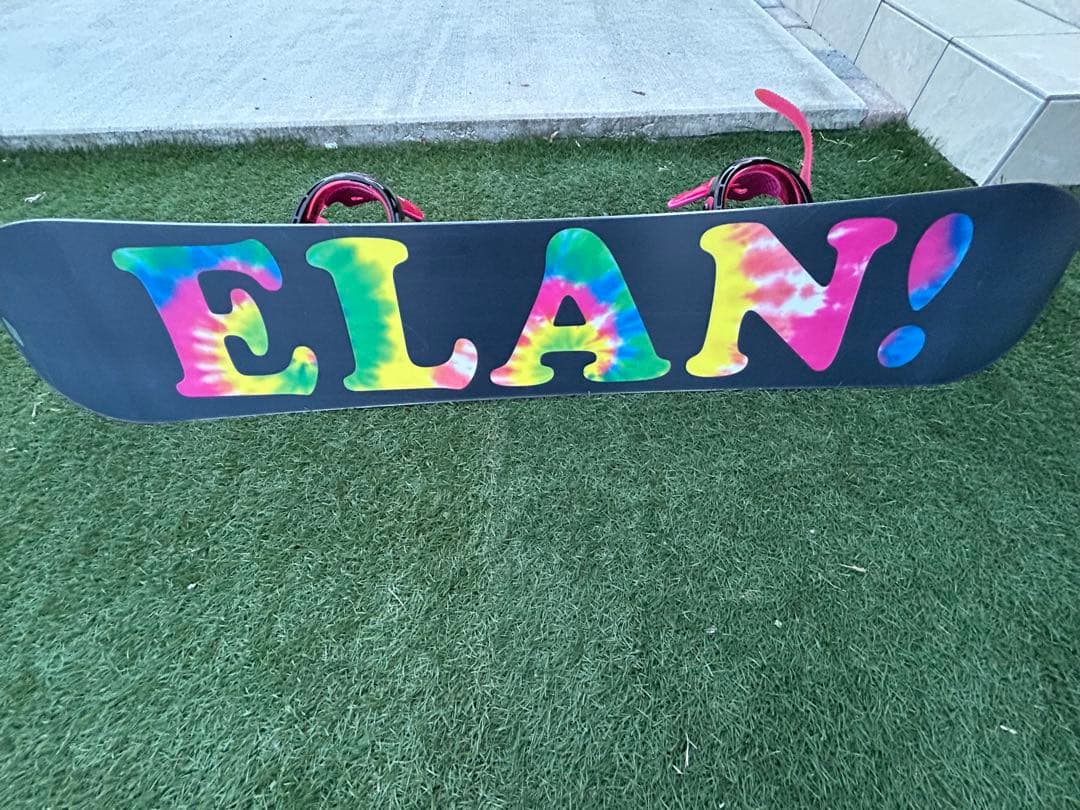 スノーボード板+swivelビンディング　2点セット　レディース用