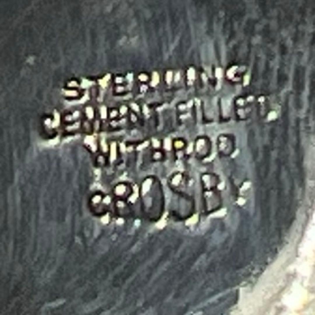 Sterling刻印　銀製燭台　389g 高さ26.2㎝　東な8-0201☆2F