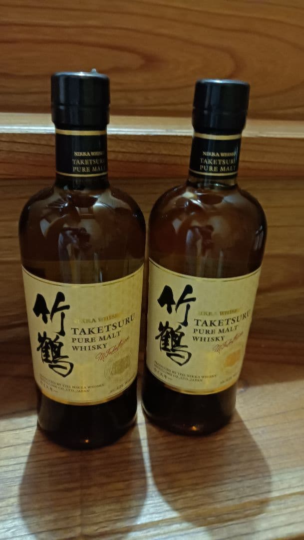 竹鶴 ピュアモルトウイスキー 2本セット