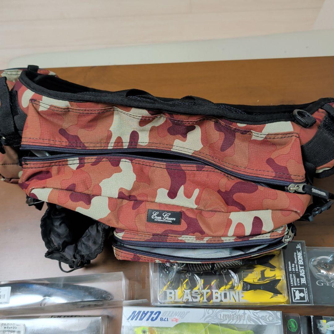 ビッグベイト、羽根モノ、スイムベイト、ショルダー