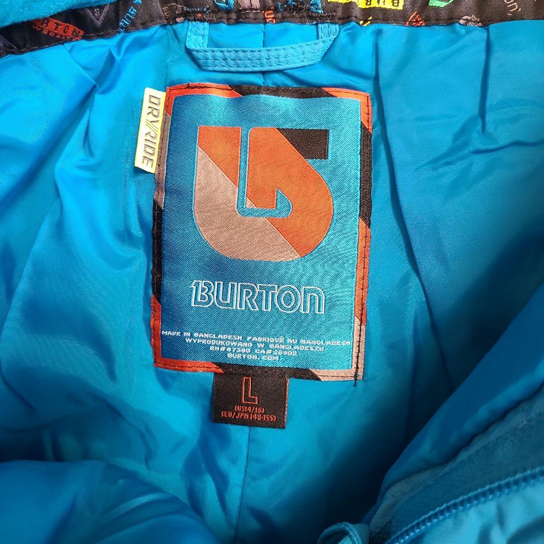 BURTON　子ども用 スノーボードウェア 青色