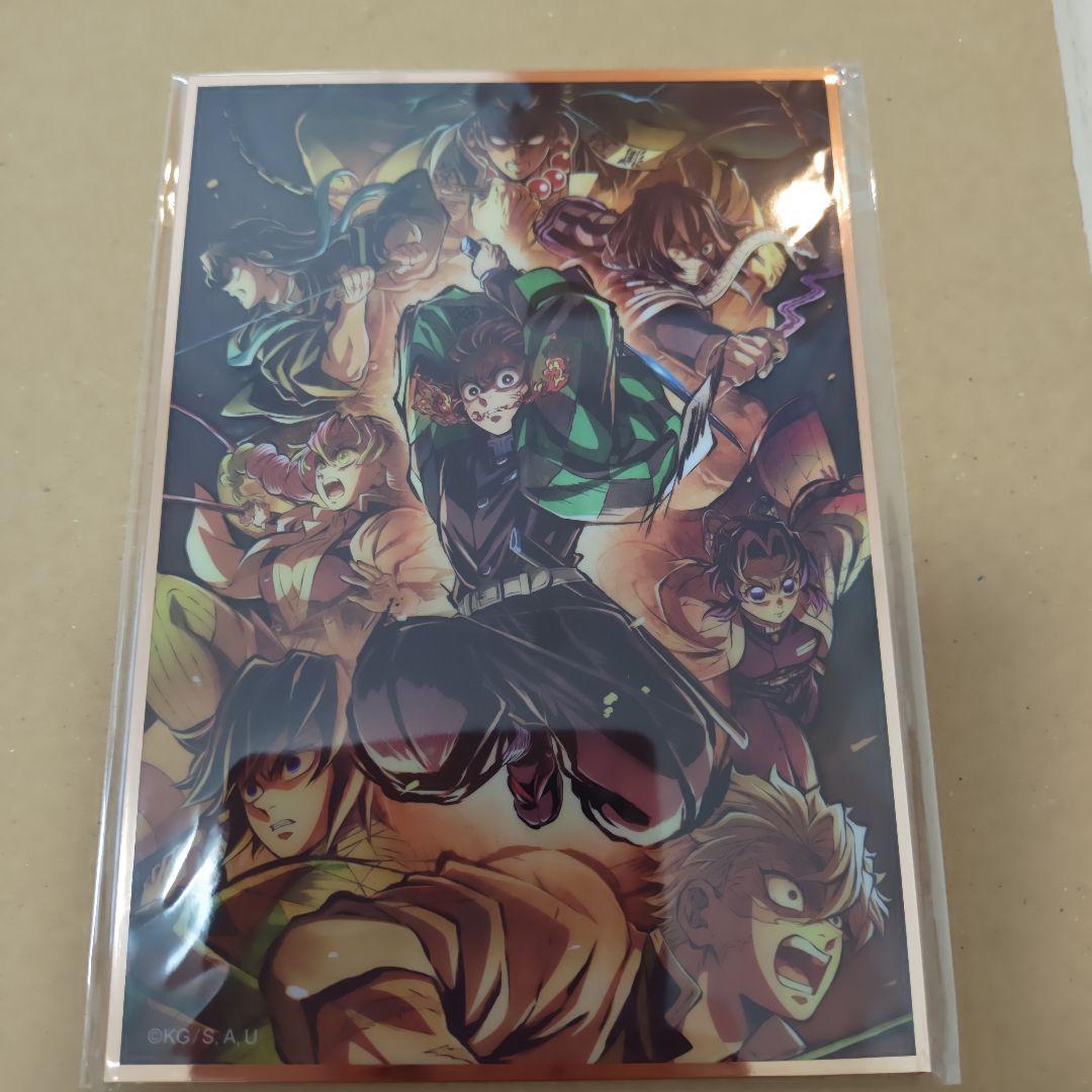 鬼滅の刃　鬼滅シアター　キービジュアル アクリル色紙　柱稽古編