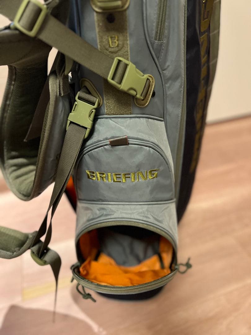 BRIEFING ゴルフキャディバッグ CR-4 レンジャーグリーン