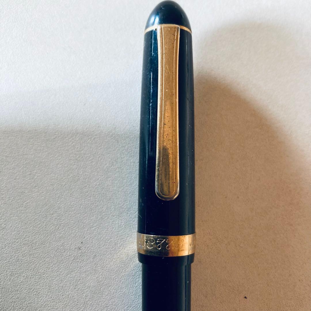 プラチナ万年筆 3776 センチュリー 14K ペン先　細