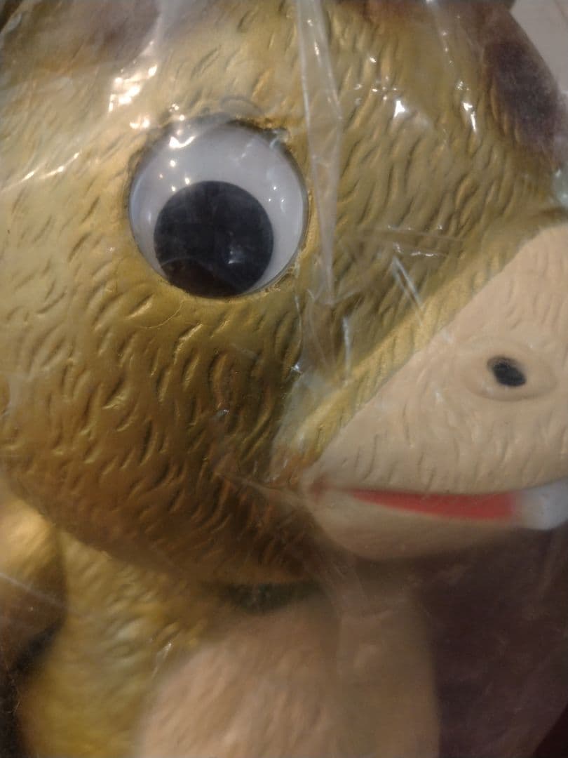 お値下げしました!!ブースカ 金色 フィギュア ソフビ 約39cm 未開封