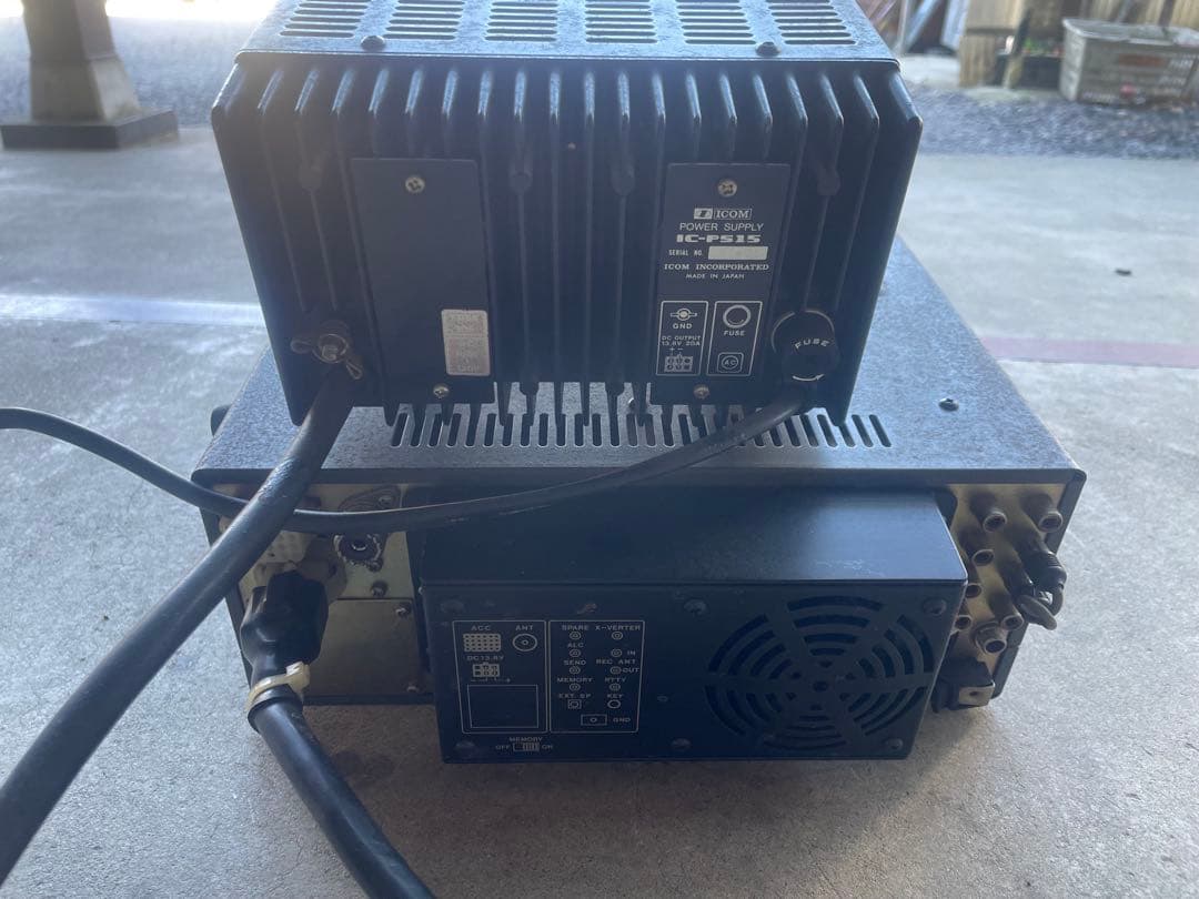 ICOM IC-740 IC-PS15 セット売り