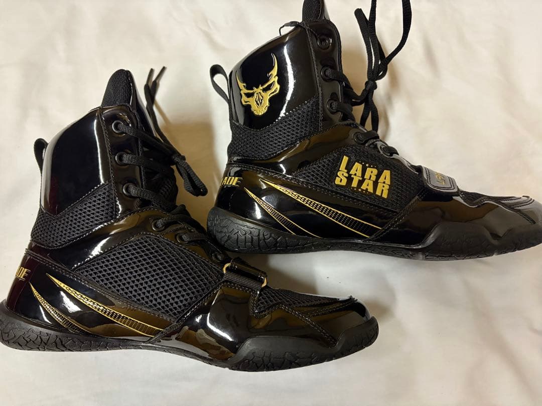 ボクシングシューズ ブラック26.5センチ