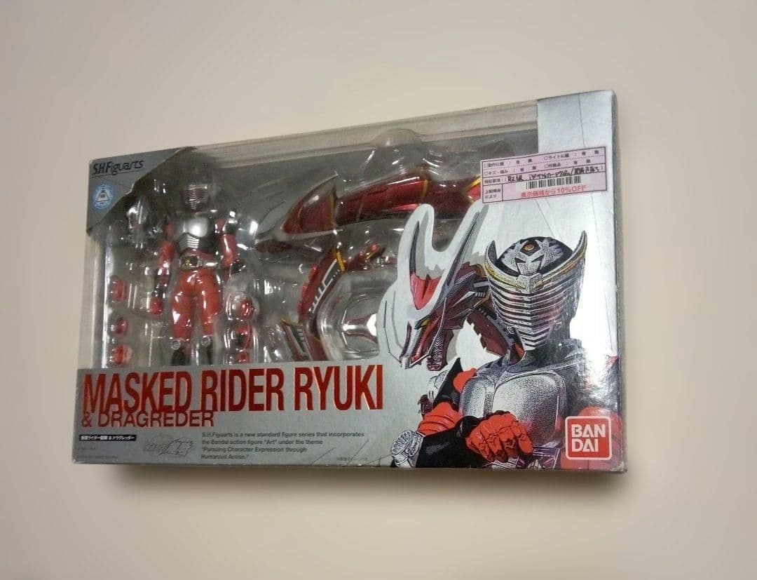SHフィギュアーツ　仮面ライダー龍騎&ドラグレッダーセット　ジャンク品