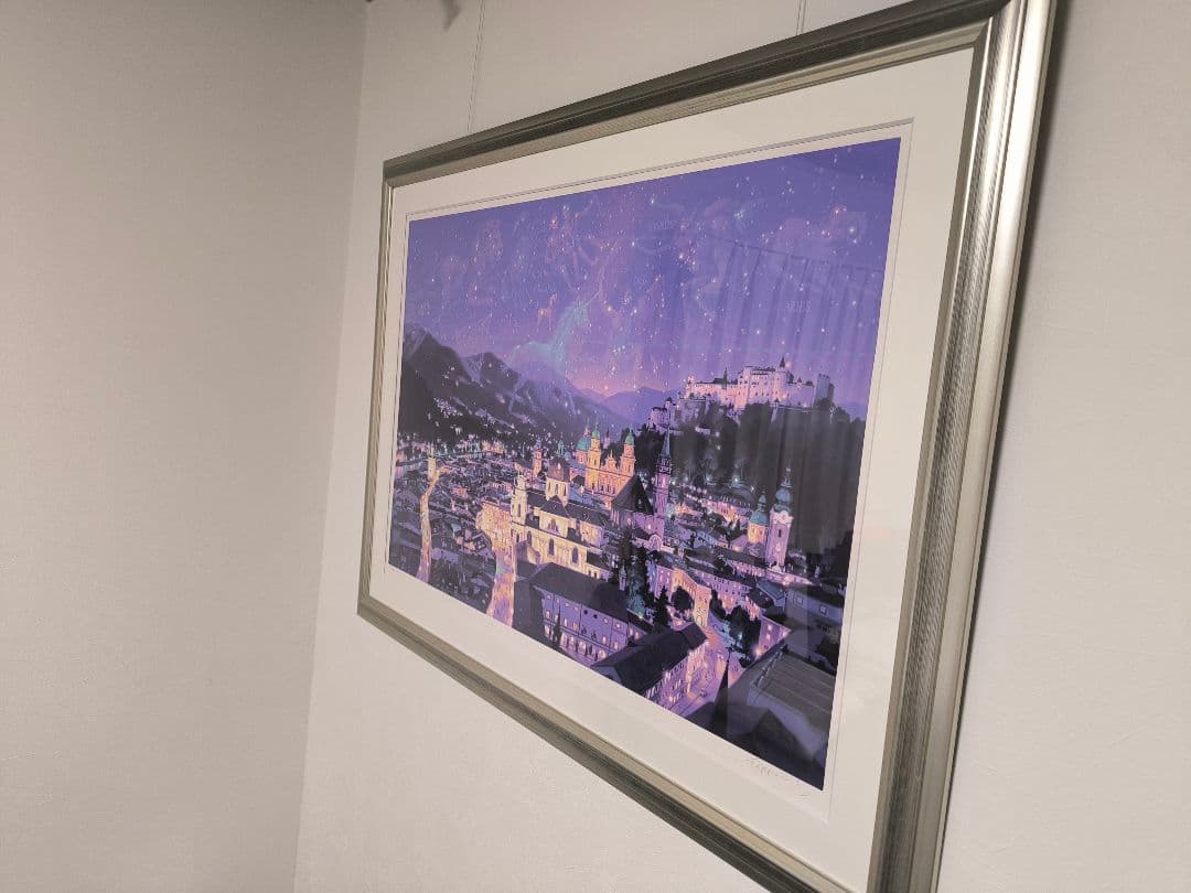 真作保証 / 笹倉鉄平 / スターアトラス北星図 / サイン入