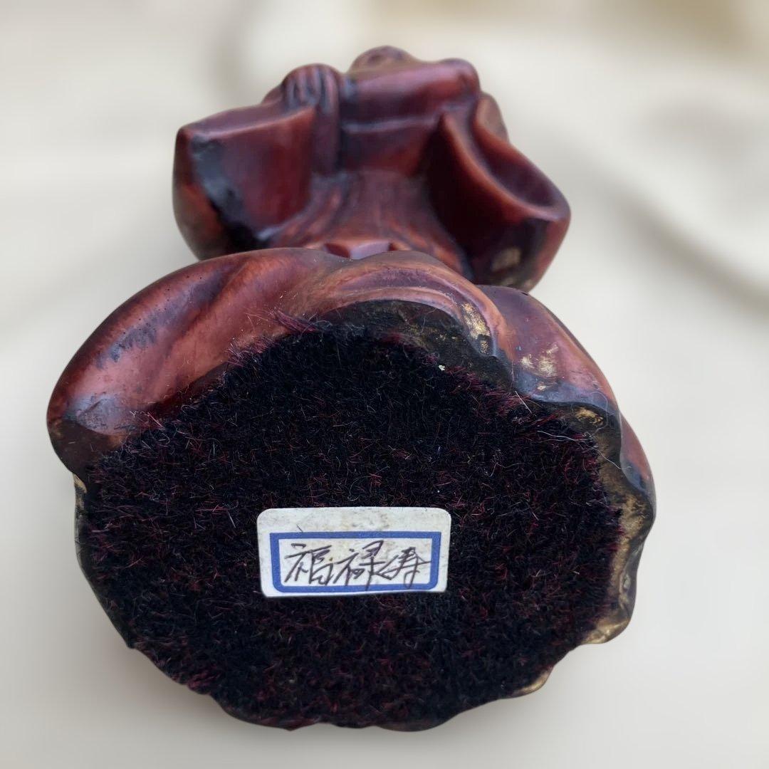 (383)樹脂製と思われる七福神 彫刻 7体セット