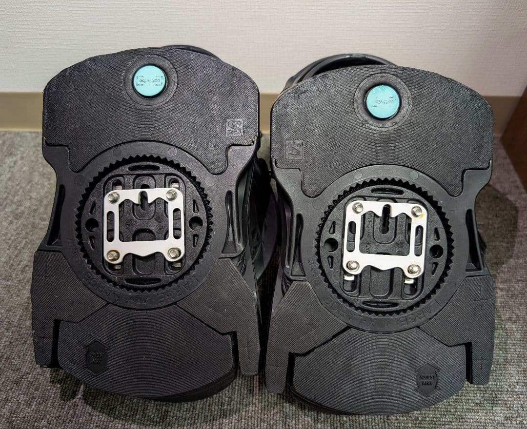 SALOMON ハイランダー スノーボードビンディング ブラック