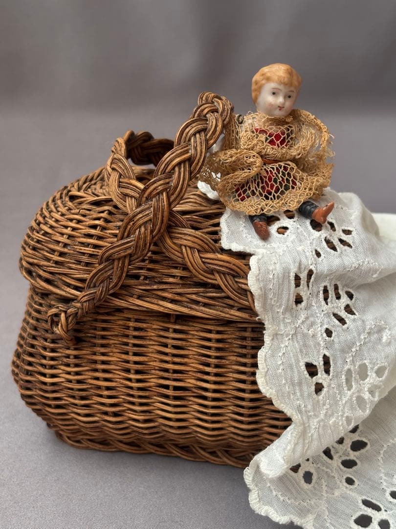 アンティーク オールビスクドール ビスクドール ドールハウスドール ミニチュア