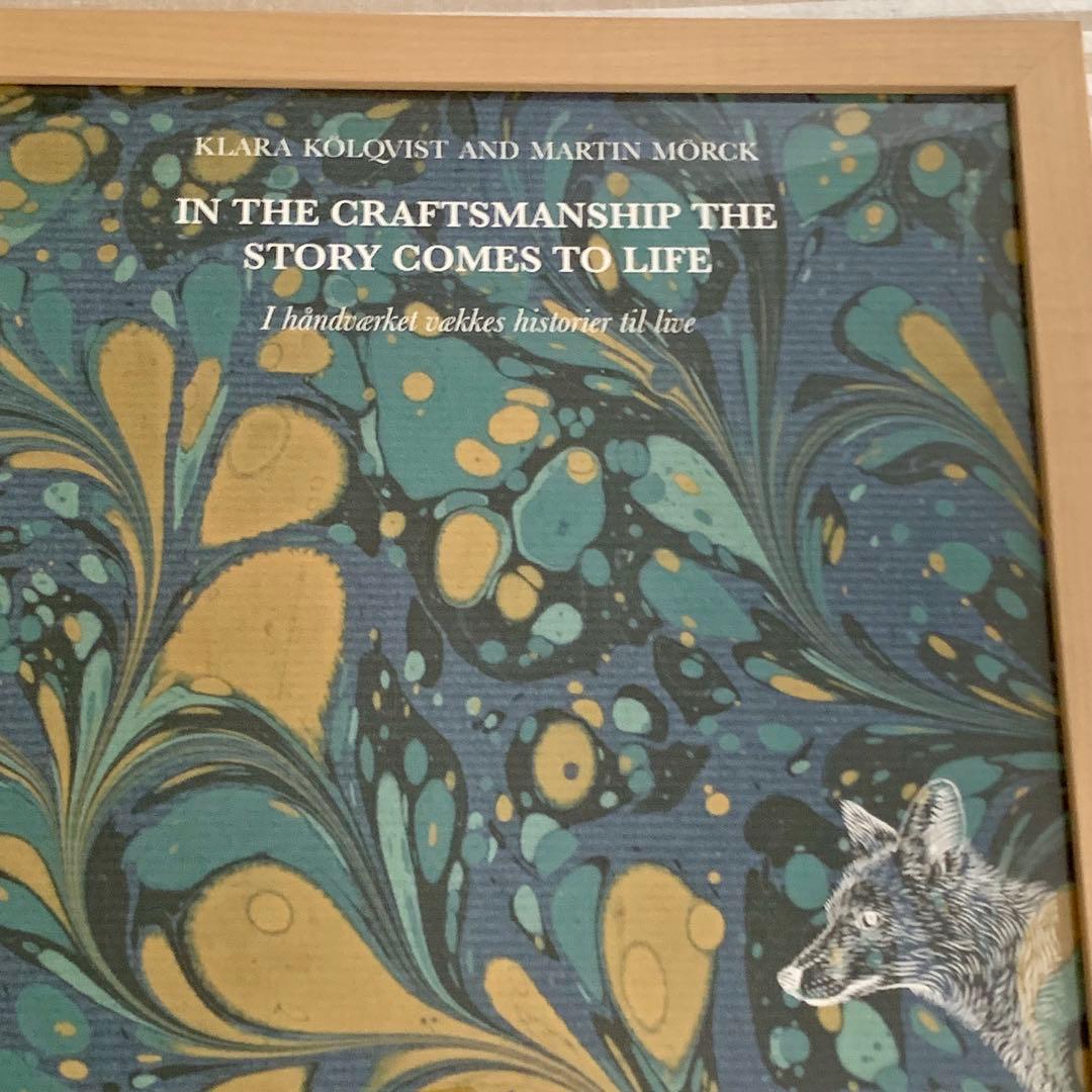 <額装済み＞デンマーク工芸博物館ポスター Klara Kolqvist