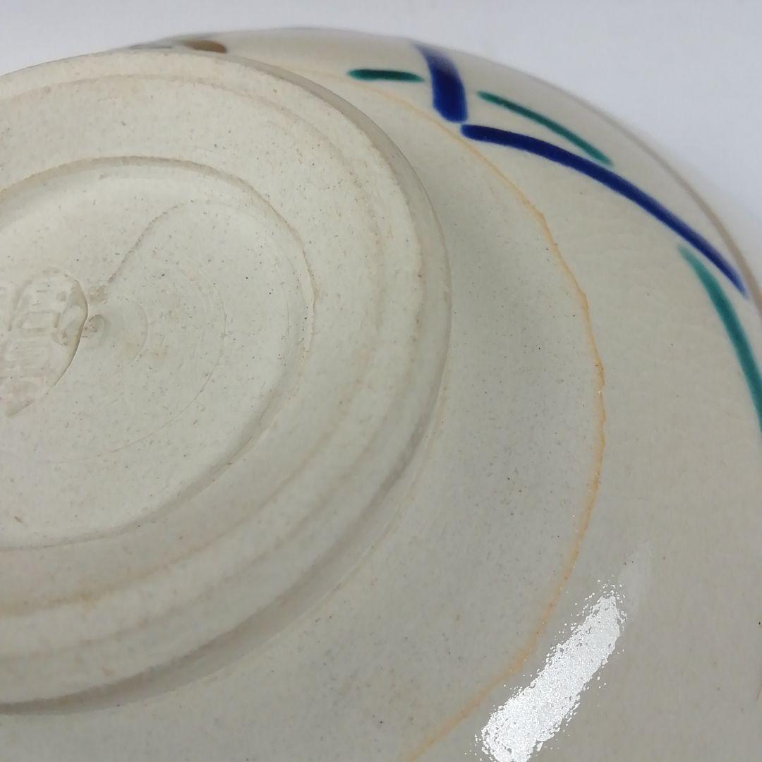 Ｔ７７７　茶碗　『仁清写　武蔵野』『高台寺窯　森里陶楽 造』共箱　抹茶碗　茶道具