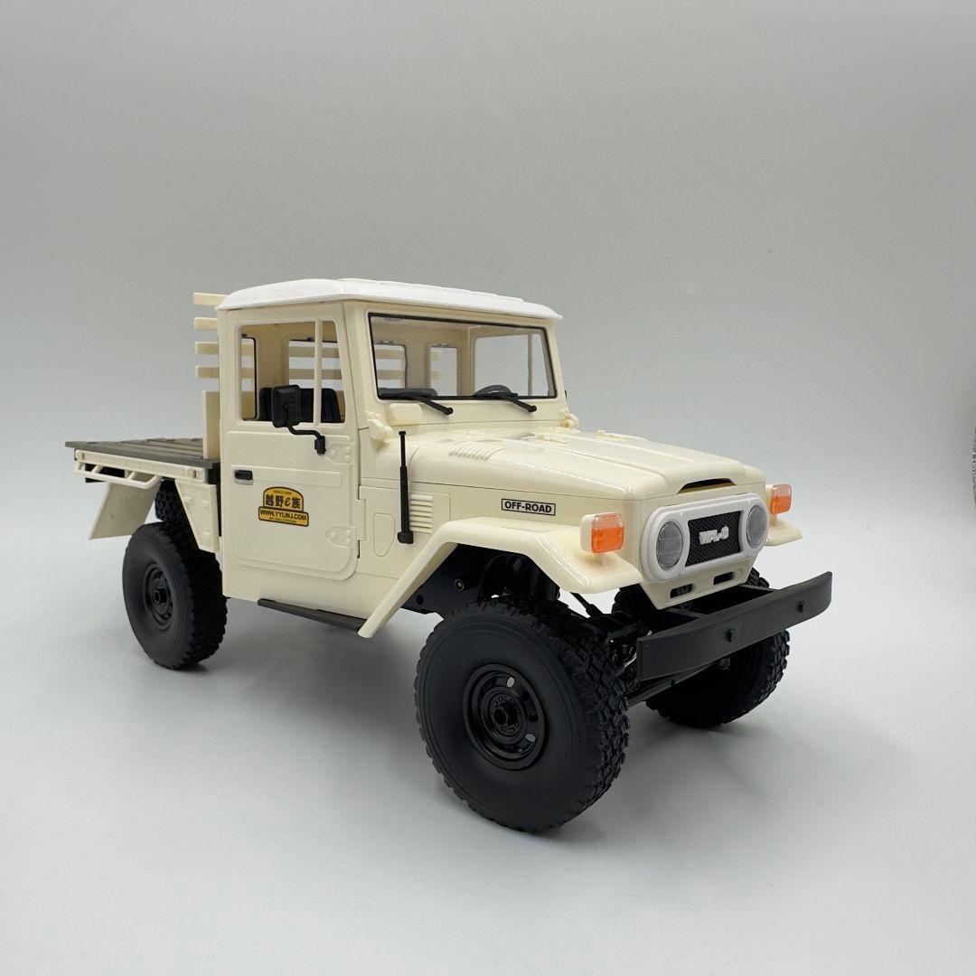【新品未使用】WPL C44 RTR 木製フラットベッド仕様 RCカー 1/12