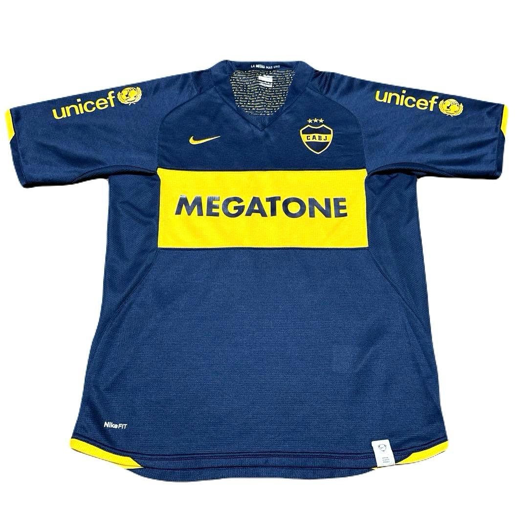 【美品】ボカジュニアーズ 2006/2007 ホームユニフォーム ナイキ #18