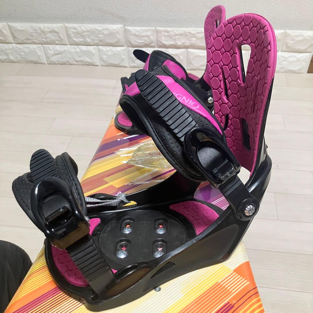 カバー付/IGNIO MILWEL ROCKERイグニオ スノーボード144