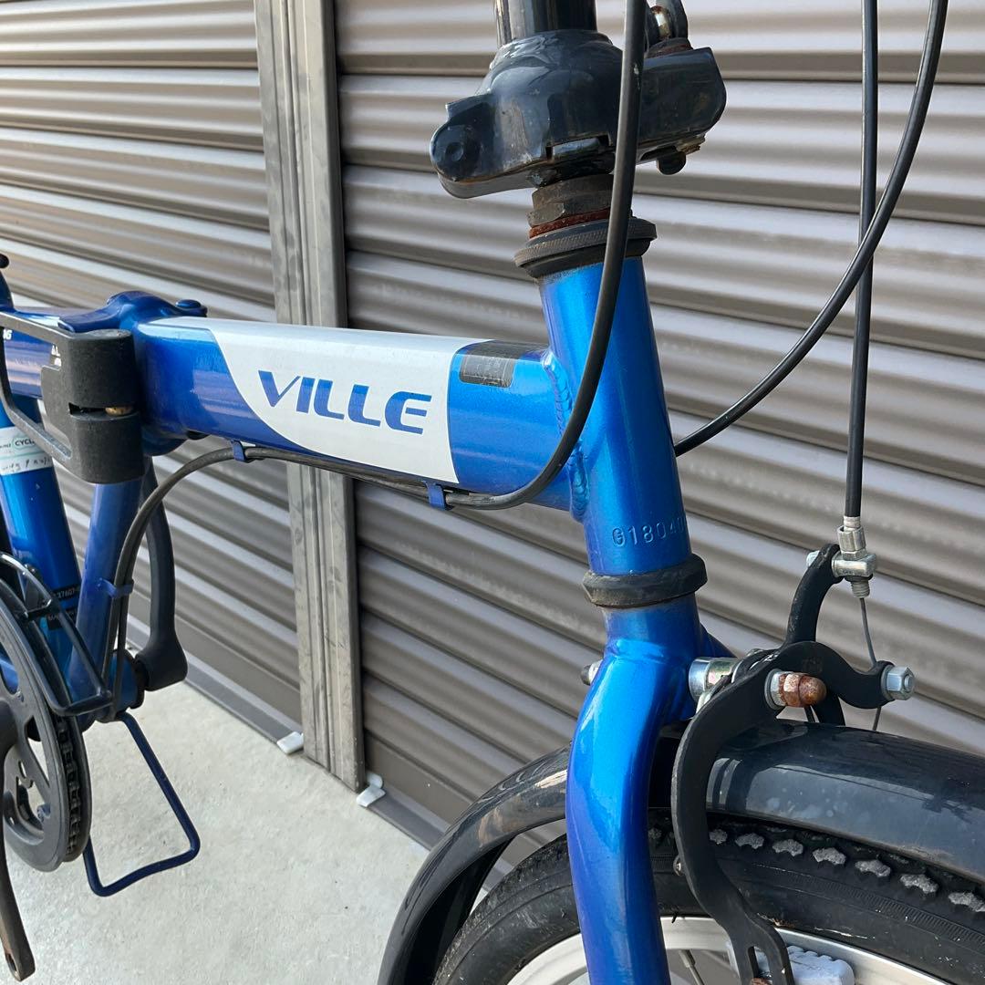 ★⭐︎★⭐︎★前橋市引き取り限定 折りたたみ自転車￼￼ 20インチ ブルー