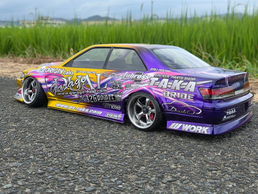 パンドラRC　BNスポーツ　JZX100 マークII　制作済ラジコンホディ