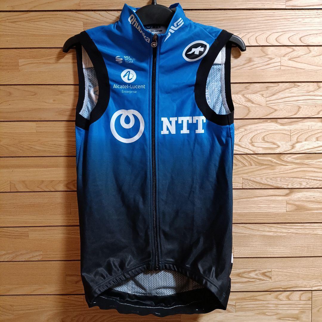 支給品　NTT PRO CYCLING サーマルベスト　ASSOS アソス