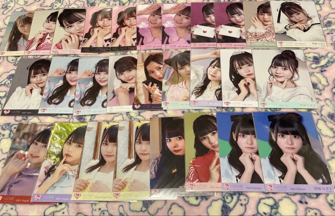 =LOVE イコラブ 齊藤なぎさ 231枚 まとめ売り