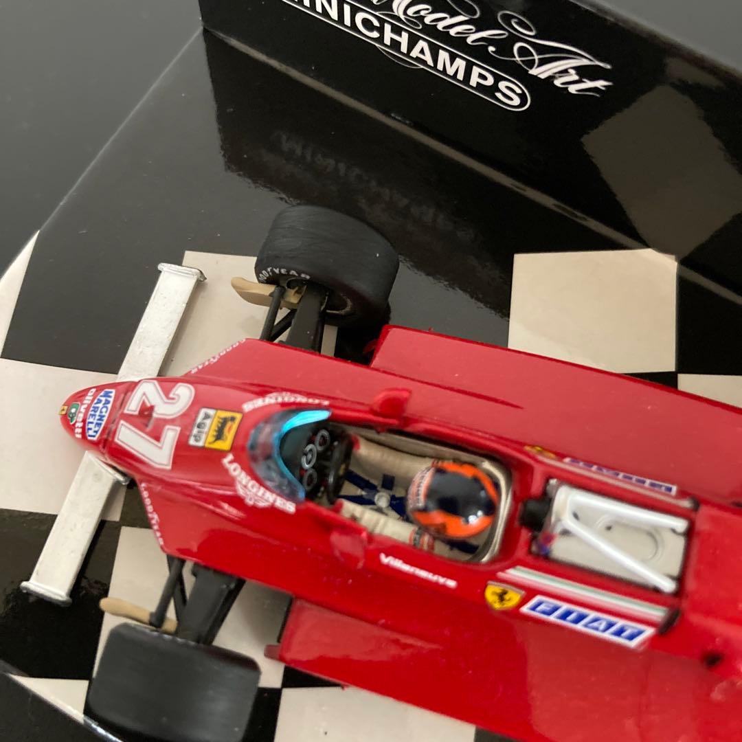 ミニチャンプス F1 フェラーリ 126C ビル ジルヌーブ