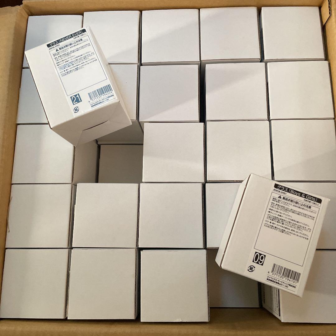 浜崎あゆみ　50thシングルリリース記念グラス　フルコンプリートセット　新品