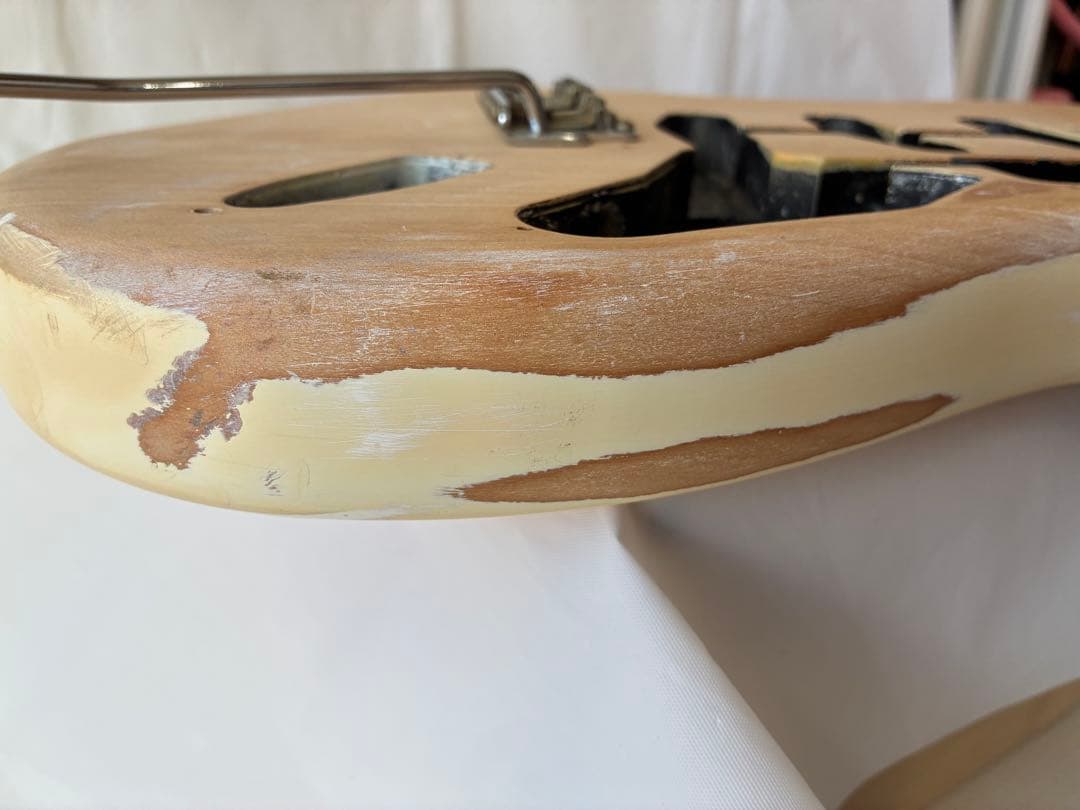 フェンダージャパン エレキギター ストラトキャスター ボディ トレモロユニット