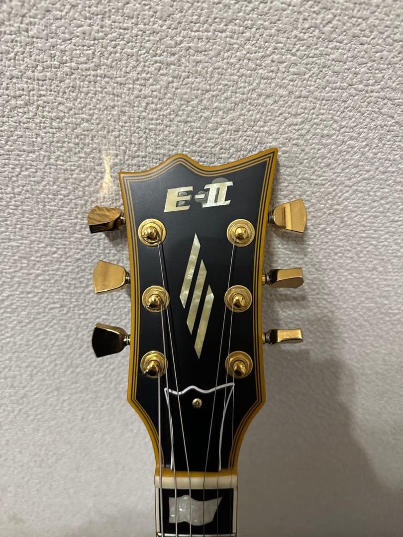ギター ESP E-II vintage black