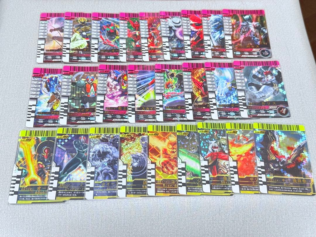 仮面ライダーバトルガンバライド　カード　まとめ売り
