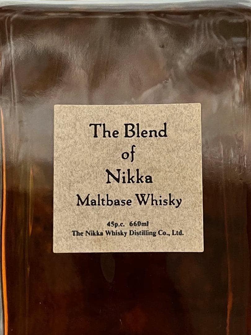 【古酒】The Blend of Nikka Maltbase Whisky