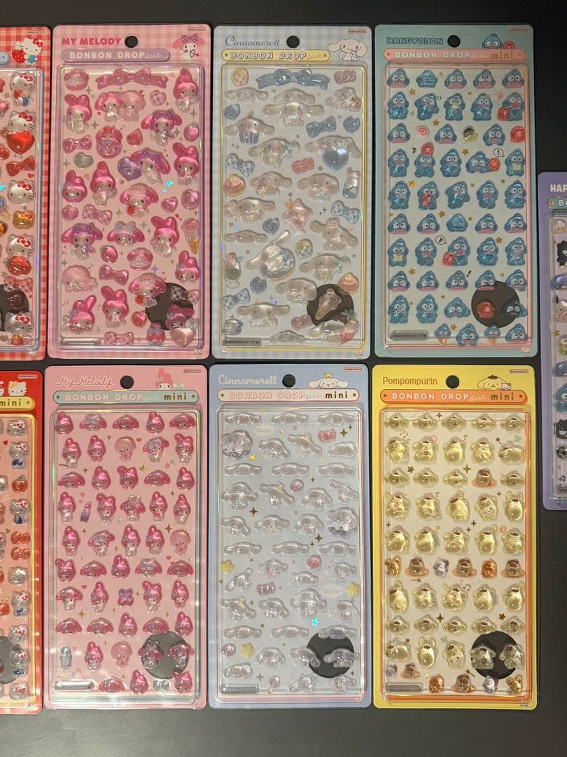 【国内正規品】 サンリオ ボンボンドロップシール 第2弾＋mini