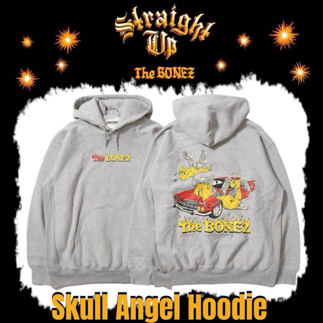 The BONEZ Skull Angel Hoodie パーカー XL 新品