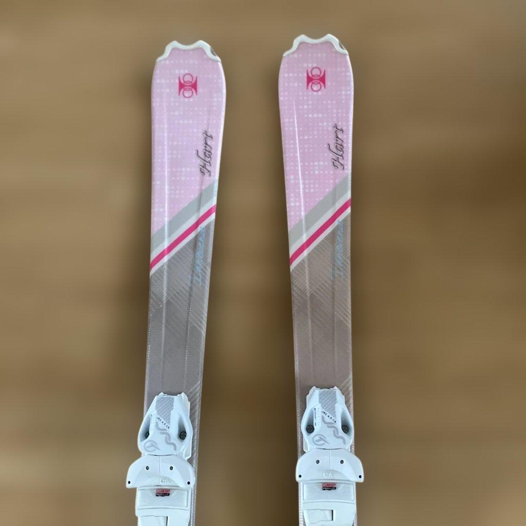 ジュニア　　Hart スキー 一式　セット　127センチ　ブーツ23cm 女子