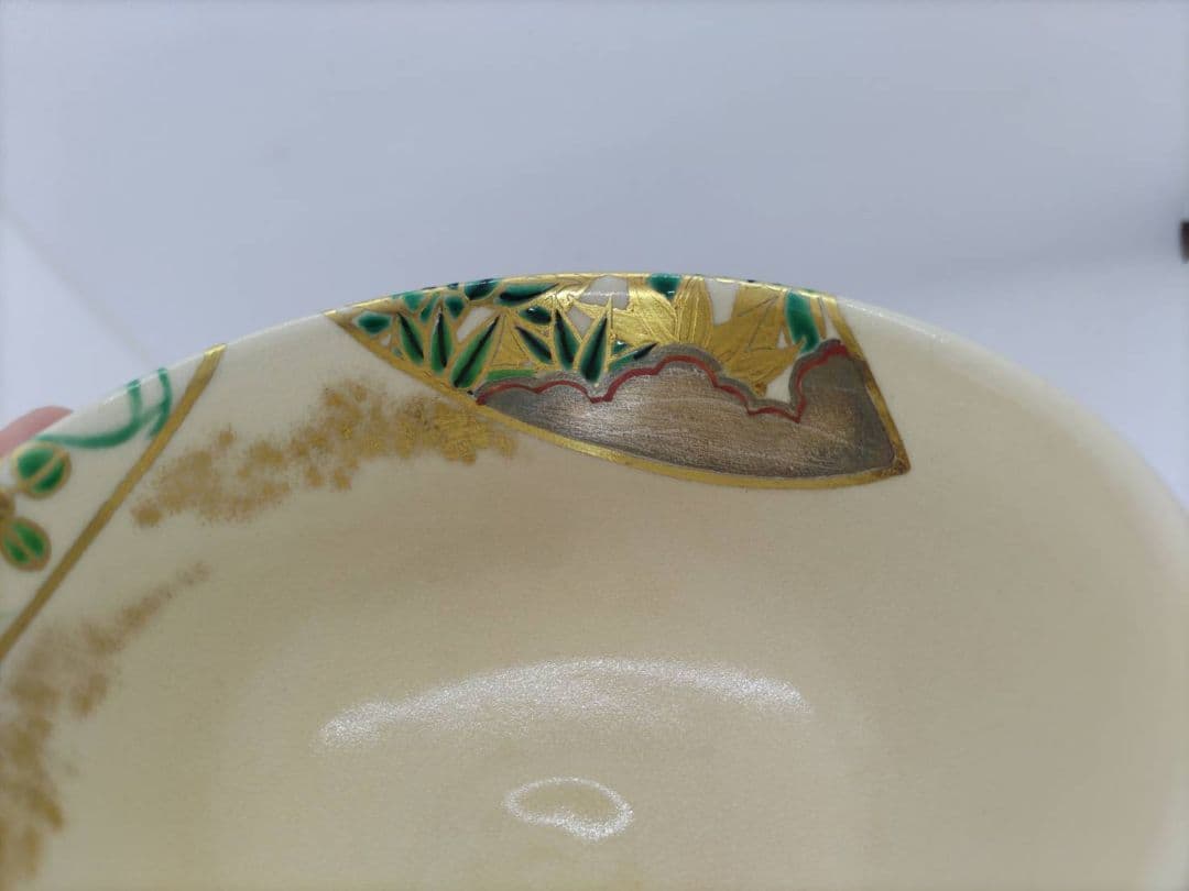 茶道具　竜谷窯　宮川香雲　茶碗