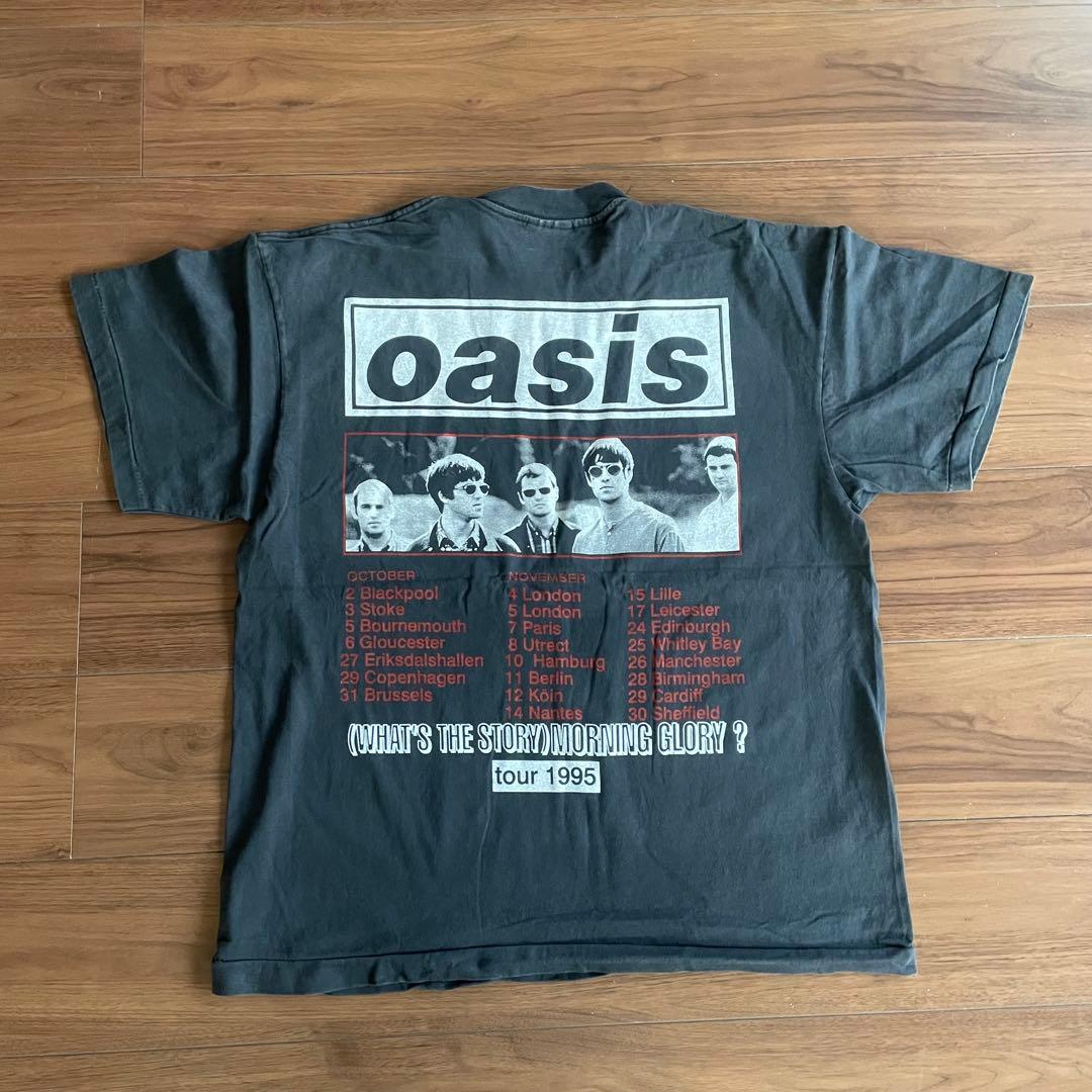 1995ツアーT【oasis/オアシス】XL/バンドTシャツ/ロックT/古着