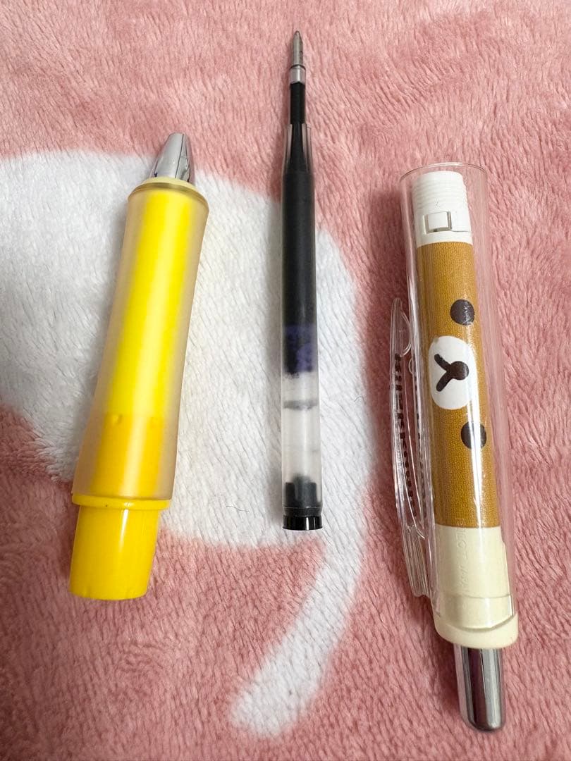 希少！リラックマ　ドクターグリップボールペン　イエロー