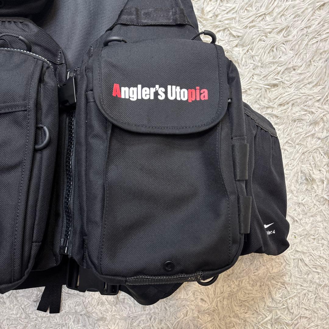 未使用に近い☆超美品【APIA】アピア　アングラーズサポートベストVer4