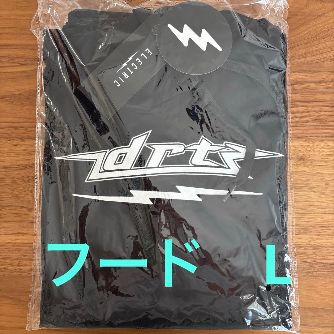 ☆新品☆DRT×エレクトリック　トロフィーショットドライフード　ブラック　L