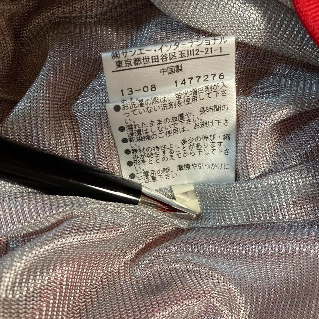 パーリーゲイツ ダブルジップ ジャケット 裏地蓄熱 レッド サイズ3