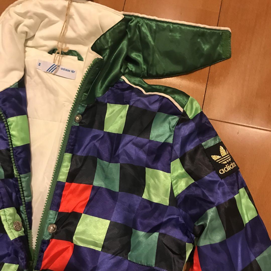新品限定！アディダスオリジナルススキーウェアM/38スノボセットアップ上下中綿