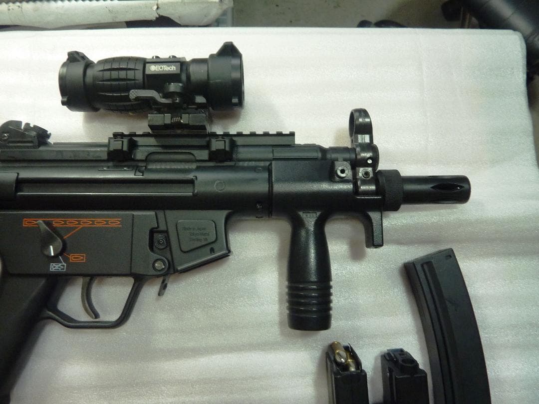 キンタケ　東京マルイ MP5K Kurz スコープ付 一応ジャンクです
