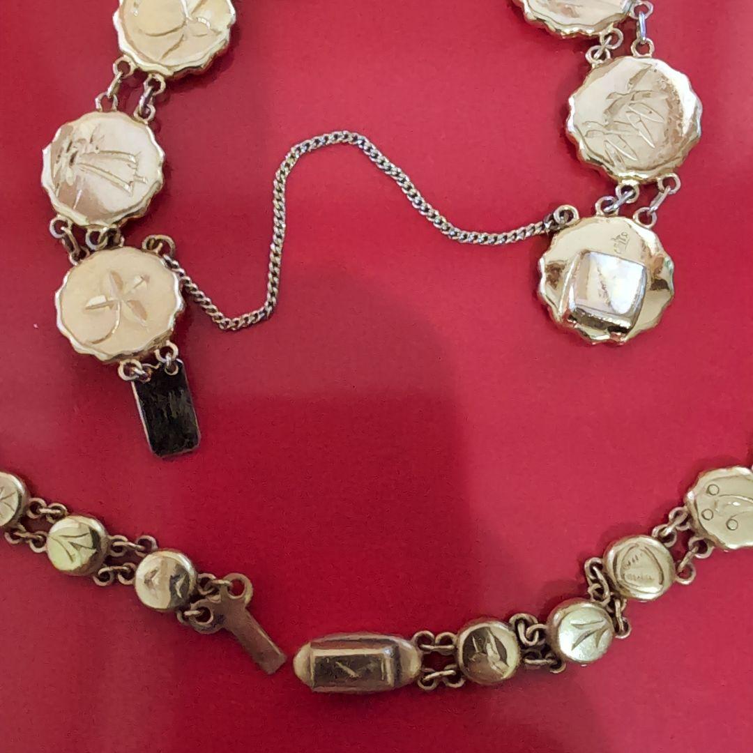 AMITA Japan アミタ 純金 象嵌 ネックレス セット