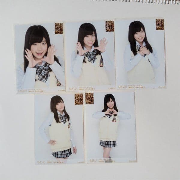NMB48 佐々木七海 生写真 セット